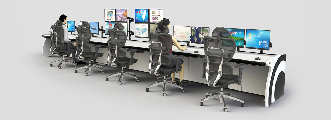 監(jiān)控調度控制臺案例圖片