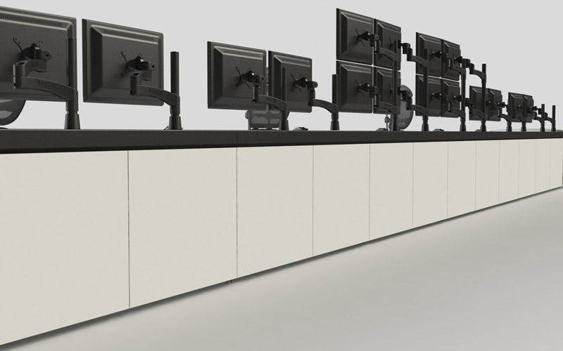 定制監(jiān)控調度控制臺門板圖片